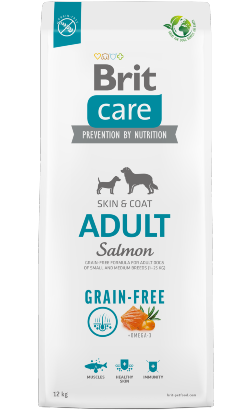 Ração para Cão Brit Care Dog Grain-free Adult | Salmon | 12 kg