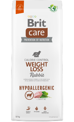 Ração para Cão Brit Care Dog Hypoallergenic Weight Loss | Rabbit | 12 kg