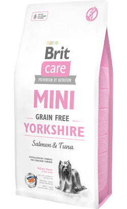 Ração para Cão Brit Care Dog Mini Yorkshire Grain-free | Salmon & Tuna | 400 g
