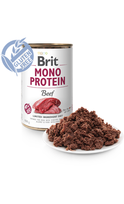 Brit Care Dog Mono Protein Beef | Wet (Lata) | 6 x 400 g