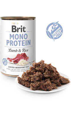 Brit Care Dog Mono Protein Lamb & Rice | Wet (Lata) | 400 g