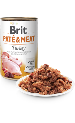 Brit Care Dog Paté & Meat Turkey | Wet (Lata) | 6 x 400 g