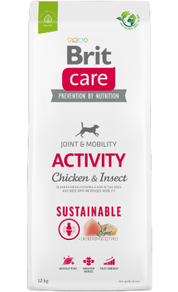 Ração para Cão Brit Care Dog Sustainable Activity | Chicken & Insect | 12 kg