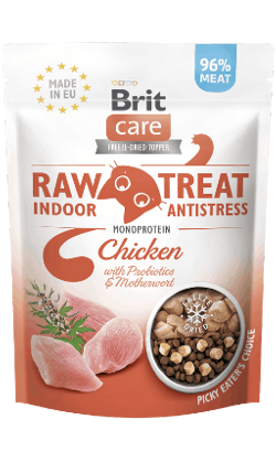 Brit Care Raw Treat Cat Indoor & Antistress | Chicken | 40 g