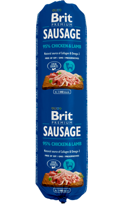 Brit Sausage Dog Chicken & Lamb | 800 g