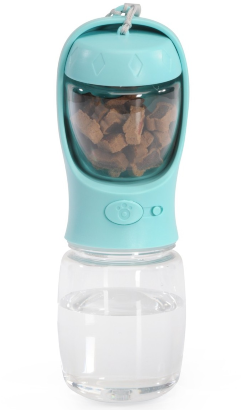 Camon Bebedouro de Viagem e Porta Biscoitos Drink & Eat para cão | 330 ml