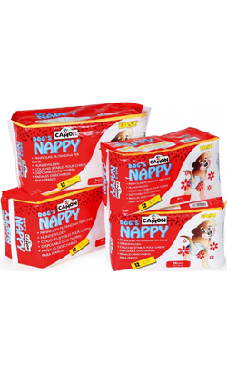 Camon Fraldas Descartaveis para cão | XXL