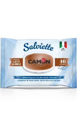Camon Toalhetes Húmidos Leite e Mel | 40 toalhetes