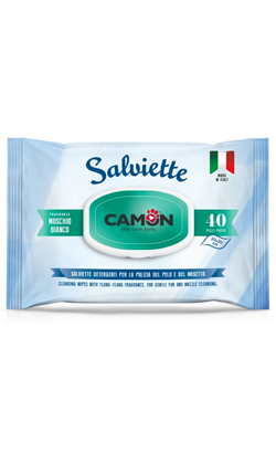 Camon Toalhetes Húmidos Muschio Bianco | 40 Toalhetes