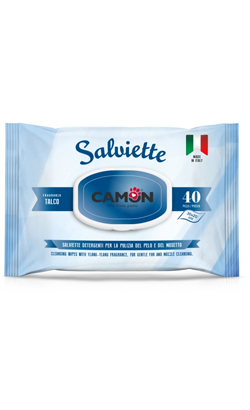 Camon Toalhetes Húmidos Talco | 100 Toalhetes