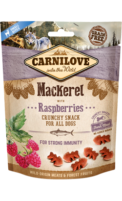 Carnilove Dog Crunchy Snack Mackerel & Raspberries | 200 g
