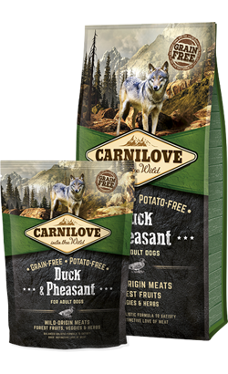 Carnilove Grain-Free Duck & Pheasant Adult Dog | 12 kg