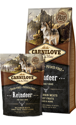 Carnilove Grain-Free Reindeer Adult Dog | 12 kg