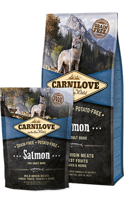Ração para Cão Carnilove Grain-Free Salmon Adult Dog | 1,5 kg