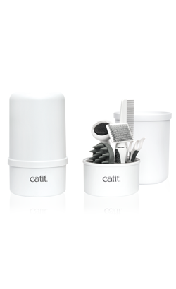 Escova para Gato Catit Shorthair Grooming Kit | 1 Unidade