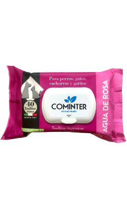 Cominter Toalhetes | Água de Rosa | 40 toalhetes