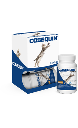 Cápsulas Condroprotector Cosequin Advanced para Gatos | 45 Cápsulas