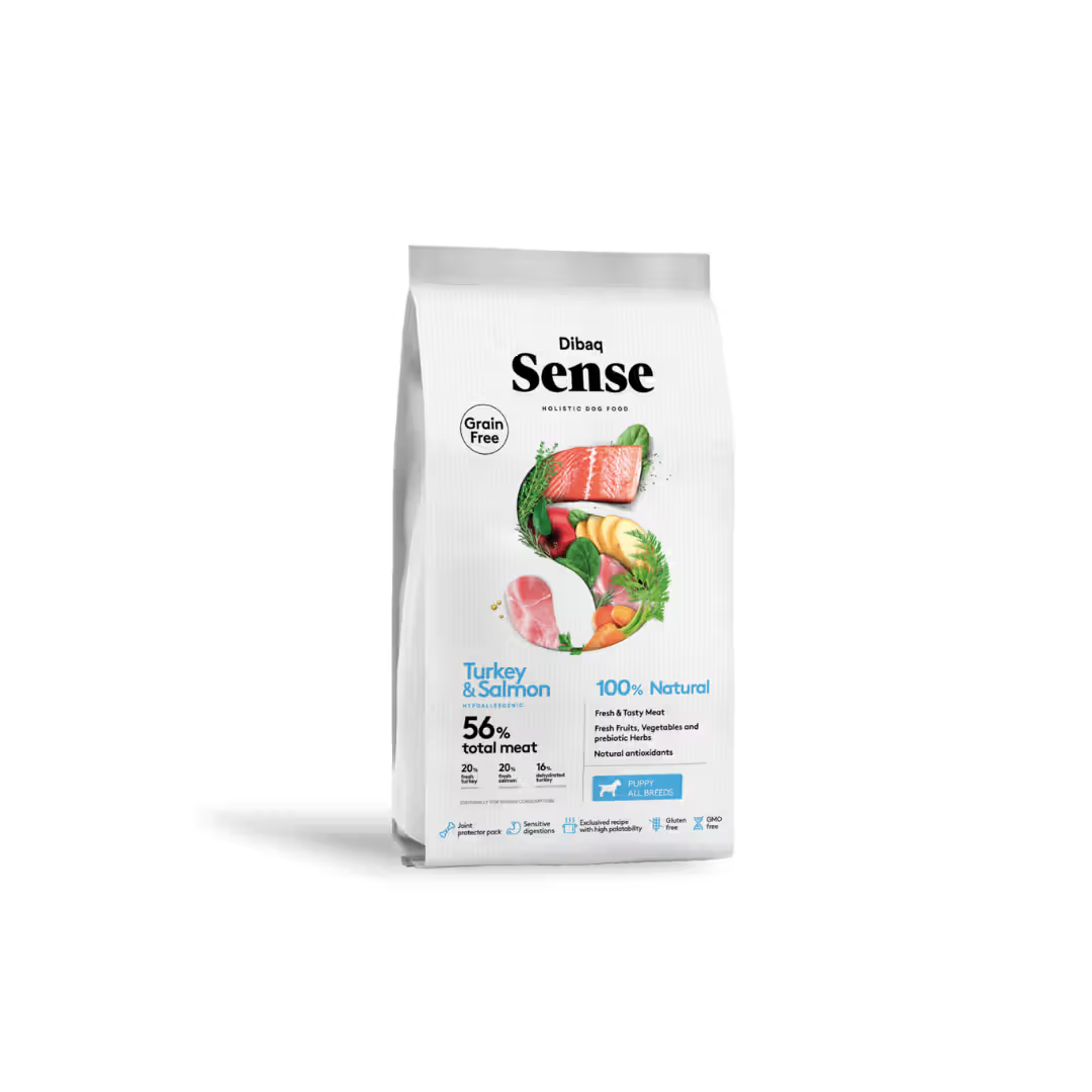 Dibaq Sense Puppy Dog Grain-Free Salmon and Turkey - Dry dog food