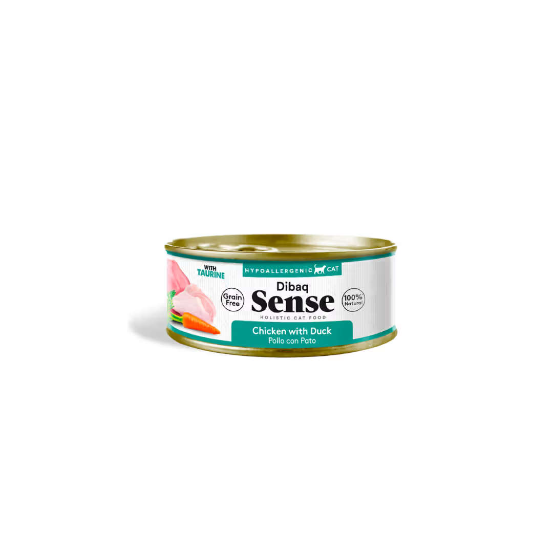 Dibaq Sense Gato Adulto Frango e Pato - Ração húmida para gato