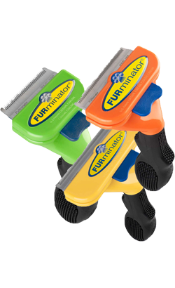 Escova Furminator | Pêlo curto | Cão para cão | Cão Gigante