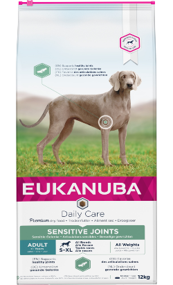 Ração para Cão Eukanuba Adult Daily Care Sensitive Joints | Chicken | 12 kg