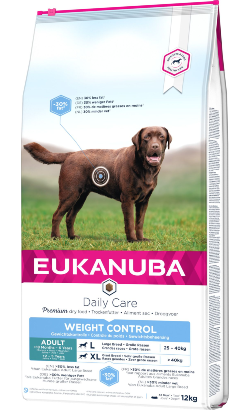 Ração para Cão Eukanuba Adult Weight Control Large Breed | Chicken | 12 kg