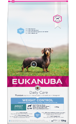 Ração para Cão Eukanuba Adult Weight Control Medium Breed | Chicken | 12 kg