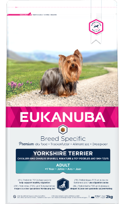 Ração para Cão Eukanuba Adult Yorkshire Terrier | 2 kg