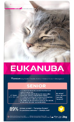 Ração para Gatos Eukanuba Cat Adult Top Condition 7+ | Chicken & Liver | 2 kg