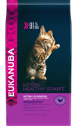 Ração para Gatos Eukanuba Kitten Healthy Start | 10 kg
