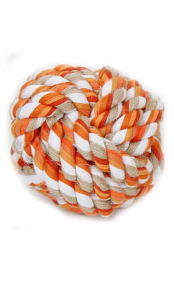 Brinquedo para cão Eurosiam Bola Colorida em Juta | Ø 12cm