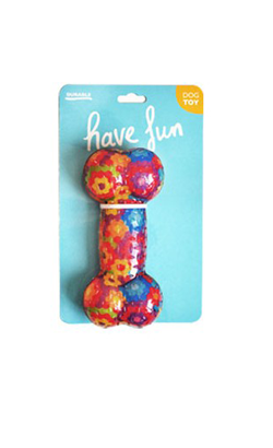 Brinquedo para cão Eurosiam Brinquedo Bone with Squeaker | 1 Unidade