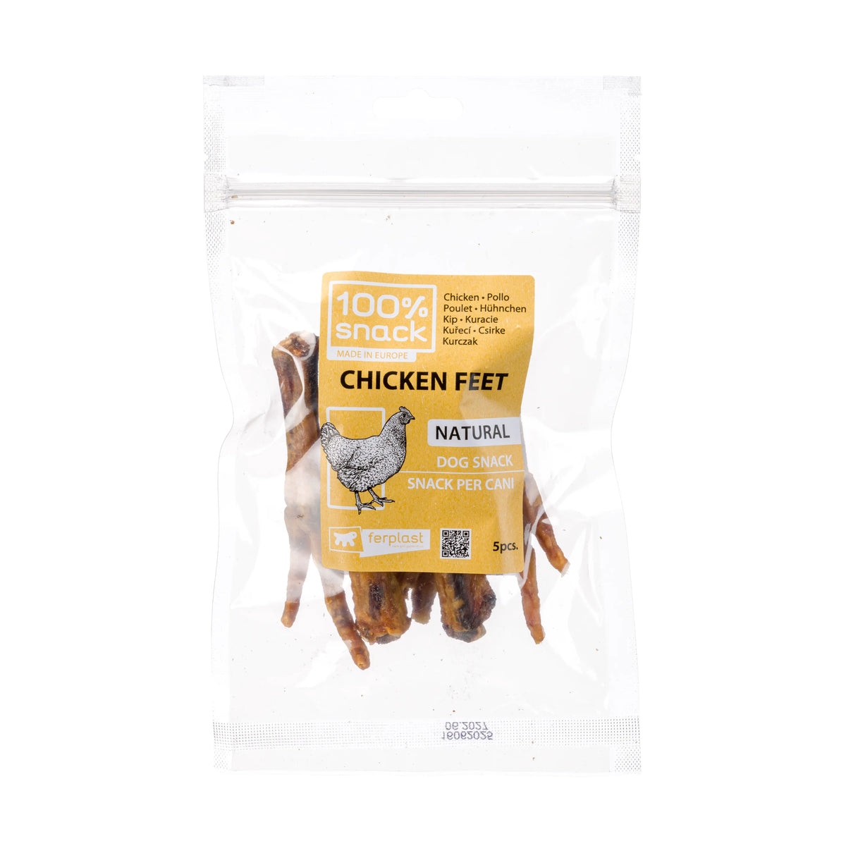 Ferplast Patas de Pollo Chicken Dog Snack - Dog snack