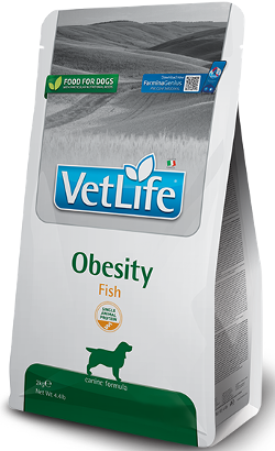 Ração Veterinária para Cão Farmina Vet Life Canine Obesity Fish | 12 kg