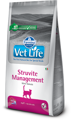 Ração Veterinária para Gatos Farmina Vet Life Feline Struvite Management | 400 g