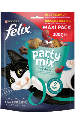 Biscoitos para Gatos Felix Party Ocean Mix Seaside MaxiPack | 200 g