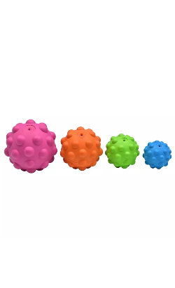 Brinquedo para cão Ferribiella Fuxtreme Ultra Suoni Atomic Ball | L - ROSA