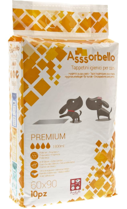 Ferribiella Tapetes Higiénicos Classic para cão | 30 pcs 60x90