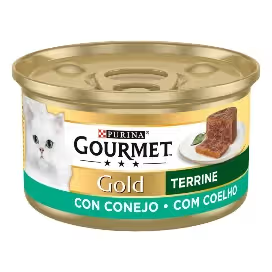 Gourmet Gold Terrine Gato Adulto Conejo - Comida húmeda para gato
