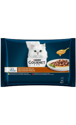 Gourmet Perle Delicias Molho Carne | 12 x 4 x 85 gr