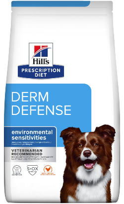 Ração Veterinária para Cão Hills Prescription Diet Canine Derm Defense with Chicken | 1,5 kg