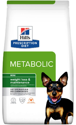 Ração Veterinária para Cão Hills Prescription Diet Canine Mini Metabolic | 3 Kg