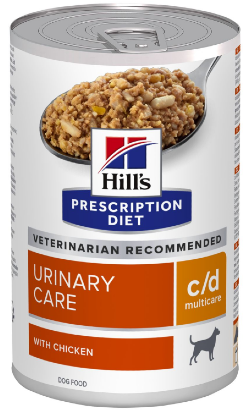 Ração Veterinária húmida para Cão Hills Prescription Diet Canine c/d | Wet (Lata) | 12 x 370 g
