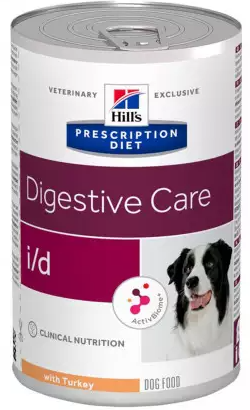 Ração Veterinária húmida para Cão Hills Prescription Diet Canine i/d with Turkey | Wet (Lata) | 12 x 360 g