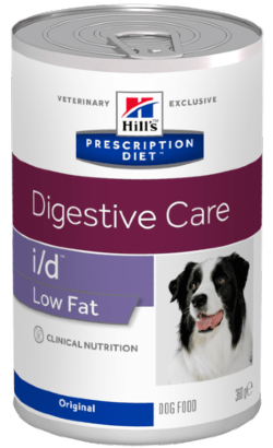 Ração Veterinária húmida para Cão Hills Prescription Diet Canine i/d Low Fat | Wet (Lata) | 12 x 360 g