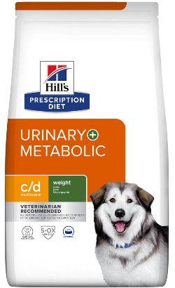 Ração Veterinária para Cão Hills Prescription Diet Canine c/d Multicare + Metabolic | 12 kg
