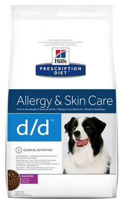 Ração Veterinária para Cão Hills Prescription Diet d/d Canine Duck & Rice | 12 kg