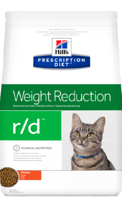 Ração Veterinária para Gatos Hills Prescription Diet Feline r/d Chicken | 1,5 kg