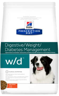 Ração Veterinária para Cão Hills Prescription Diet Canine w/d with Chicken | 4 kg