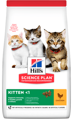 Ração para Gatos Hills Science Plan Kitten with Chicken | 300 g